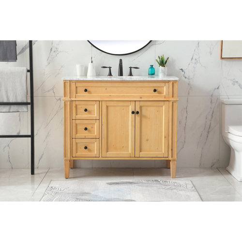 Farmhouse & Rustic Brown Bathroom Vanities Birch Lane
